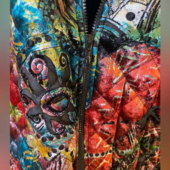 Coldwater Creek Vintage Velvet Vest - Picture 5 of 9